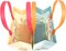 TINYMILLS Garden Gnomes Mushroom Woodland Fairies Party Favor Treat Bags Goodie Bags with Handles Pack of 12